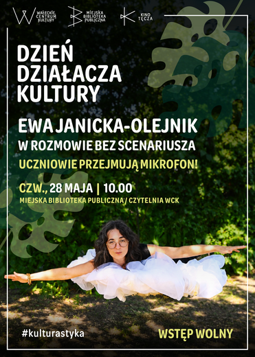 Dzień Działacza Kultury - wywiad z Ewą Janicką-Olejnik