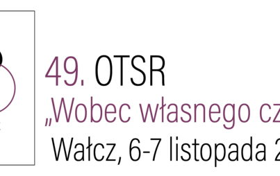 grafika przedstawia logo 49 Ogólnopolskiego Turnieju Sztuki Recytatorskiej